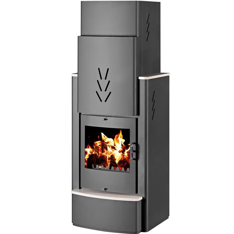 Poêle à Bois Avec Four 16 Kw Belleza Deluxe F