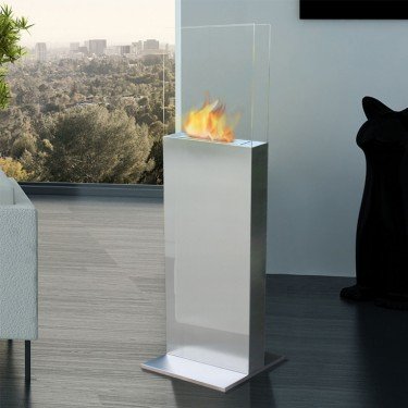 cheminee bio ethanol colonne